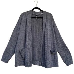 Torrid sleep cable lounge button front sweater cardigan